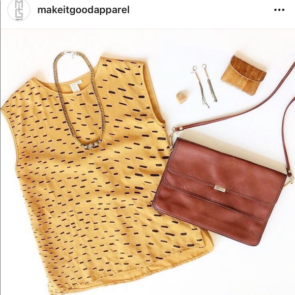 MAKE IT GOOD APPAREL madewell style cupro tank top - Picture 3 of 12